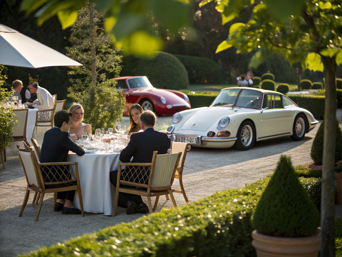 Automotive destination gathering in Rye East Sussex